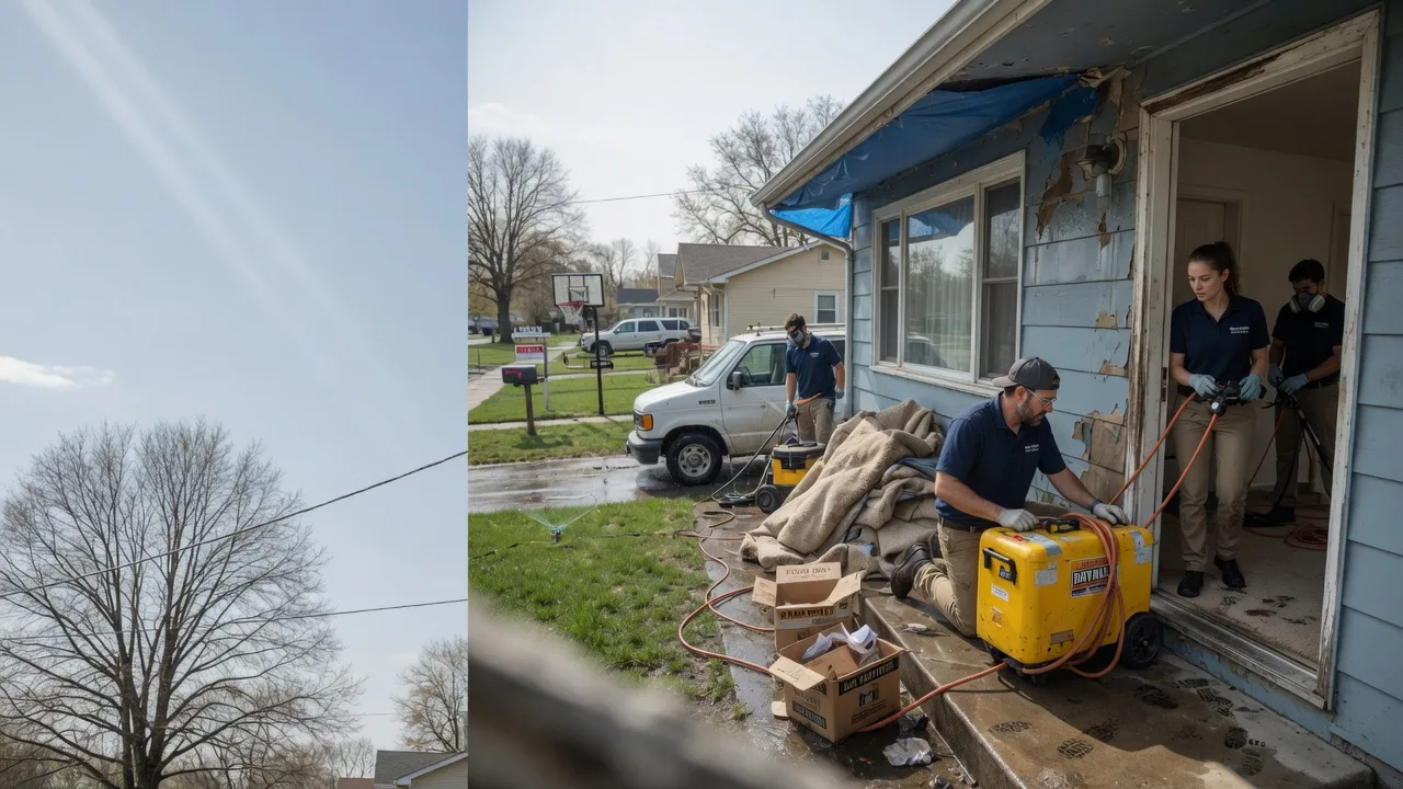 Basement Flood Cleanup in Williams, IN near me